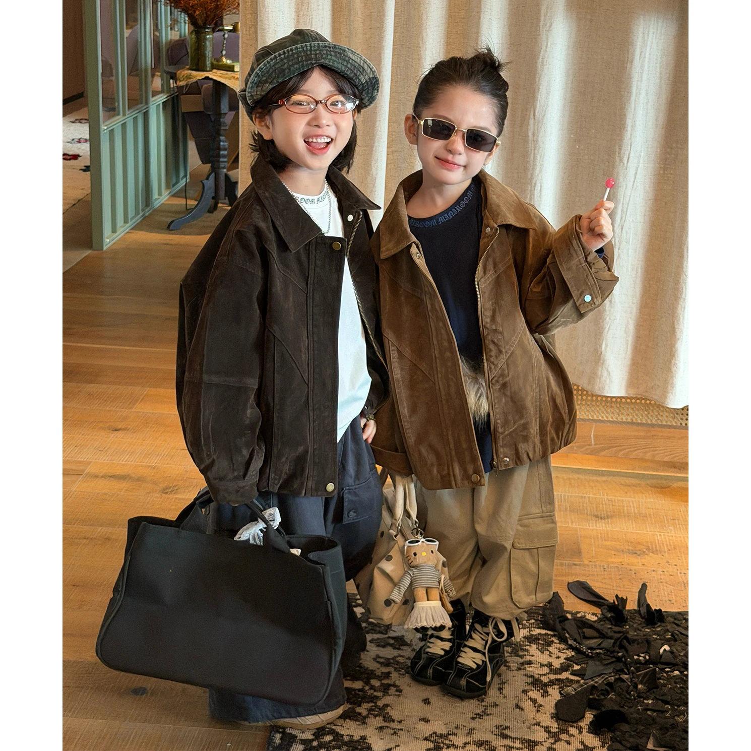 giacca-per-bambini-in-stile-coreano-retro-in-pile-a-una-sola-faccia-con-colletto-cappotto-corto-in-pelle-marrone-capo-unisex-abbigliamento-esterno-ampio-per-bambini