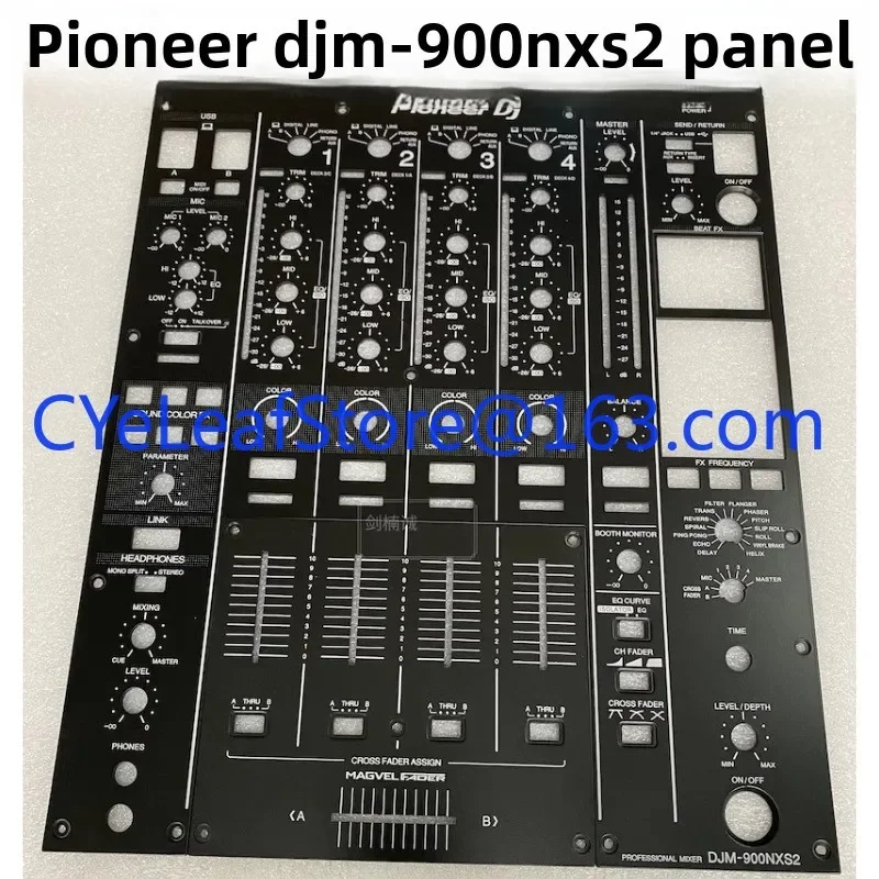 Sponner Pioneer DJM-900NXS2 Panel 900 Third Generation Mixing Console Complete Housing Iron Plate, Screw