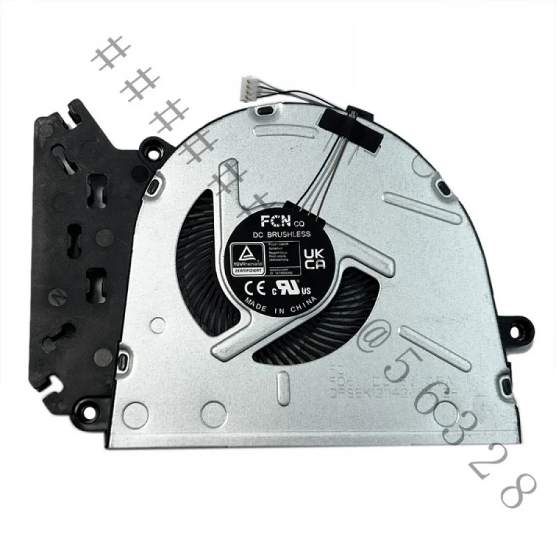SSS+CPU Cooling Fan N38474-001 TADC 5V FQ6V for HP Book 15-FC 15-FD 250 255 G10 Laptop Cooler Replacement