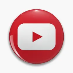Youtube T Shirt Article Soft Button Pin Clothes Hat Lapel Pin Brooch Gift Lover Women Metal Cute Cartoon Badge Creative Decor