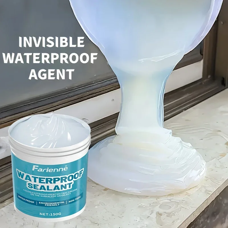 NEW Magic Transparent Waterproof Glue-Colorless Nano Sealant, One-Time Application Leak-Proof Invisible Coating-Waterproofing Ag
