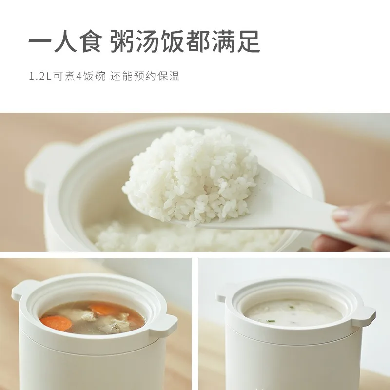 Mini Hat Shape Rice Cooker Small Electric Rice Maker 1-2 Person Portable Multifunctional Rice Cooker for Dorm Kitchen view 3