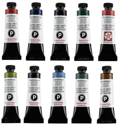 Daniel Smith-Tinta aquarela extra fina para artistas, mineral natural original, tubo de tinta Acuarelas, suprimentos de pintura artística, S4, 15ml