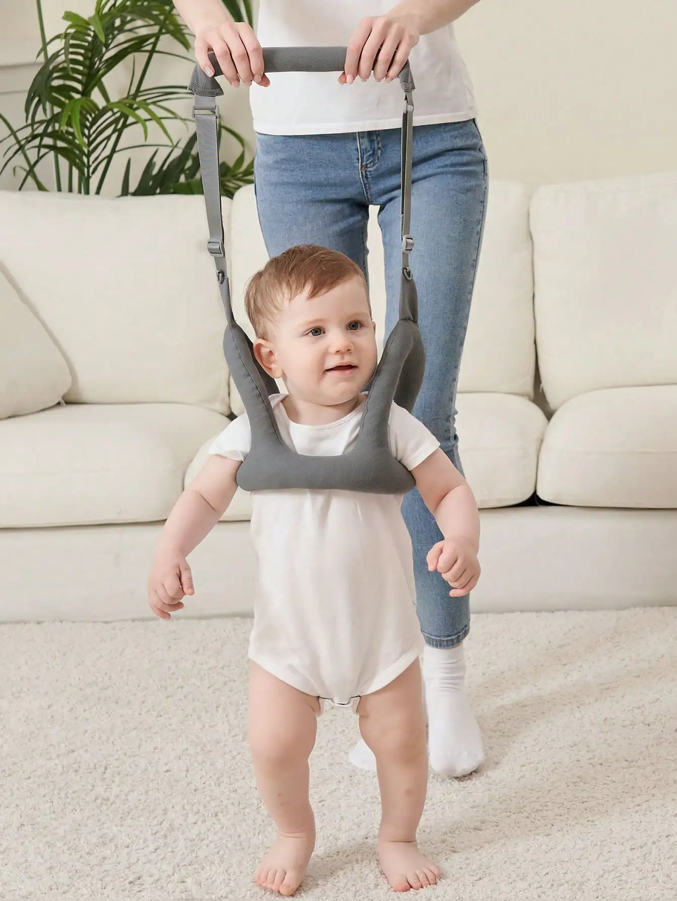 Baby Walking Harness - Handheld Kinder Walker Helfer-Kleinkind Infant Walker Harness Assistant Gürtel-Hilfe Baby Walk