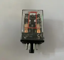 Intermediate relay MK2P-I MK2P small electromagnetic relay  8PIN DC12V DC24V AC36V AC110V AC220V AC380V