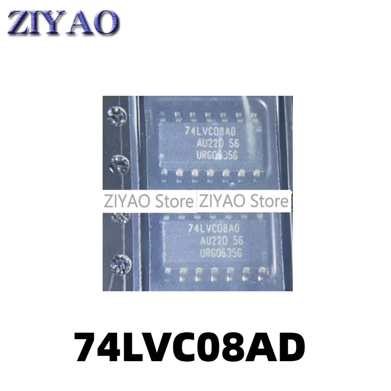 5PCS 74LVC08 74LVC08AD SOP-14 3.9MM Chip Lógico