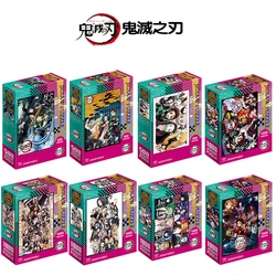 Puzzle Demon Slayer Anime Series pour adultes, Kimetsu No Yaiba Paper Cartoon, Kamado Tanjirou dos Toy Gift for Kids, 1000