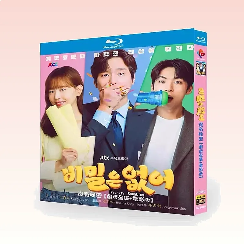 Blu-ray BD Disc with No Secrets Featuring Korean Chinese English and Japanese Subtitles