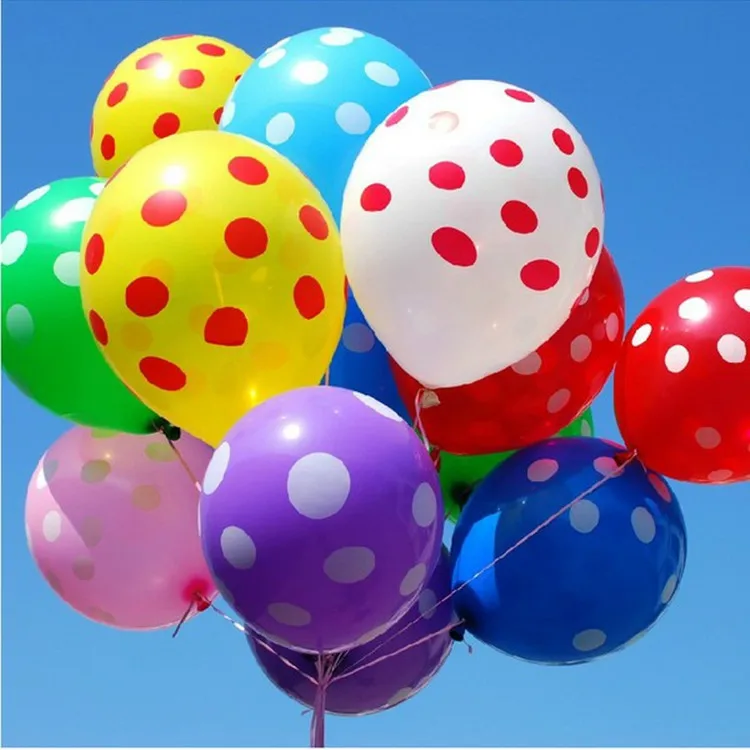 20/50 Stück rote gepunktete Luftballons, 30,5 cm, Latexballons, Geburtstag, Jahrestag, Hochzeit, Party, Dekorationen, Valentinstag, Foto-Requisiten