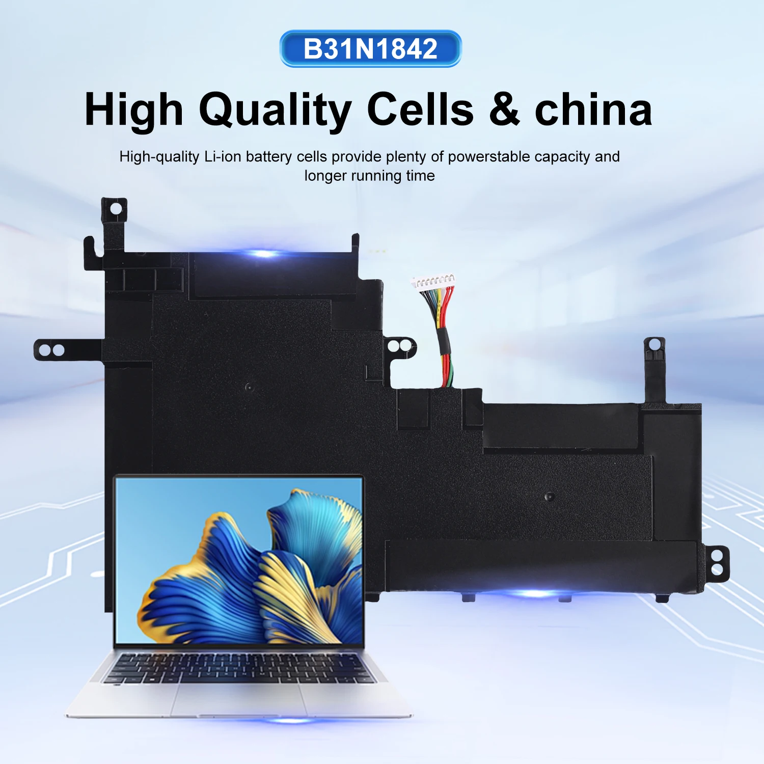 

AUSSY B31N1842 Аккумулятор для ASUS VivoBook 15 X513EA X531FA F513EA K513E KM513UA M513IA S513EA S531F S533UA + гарантия 24 месяца