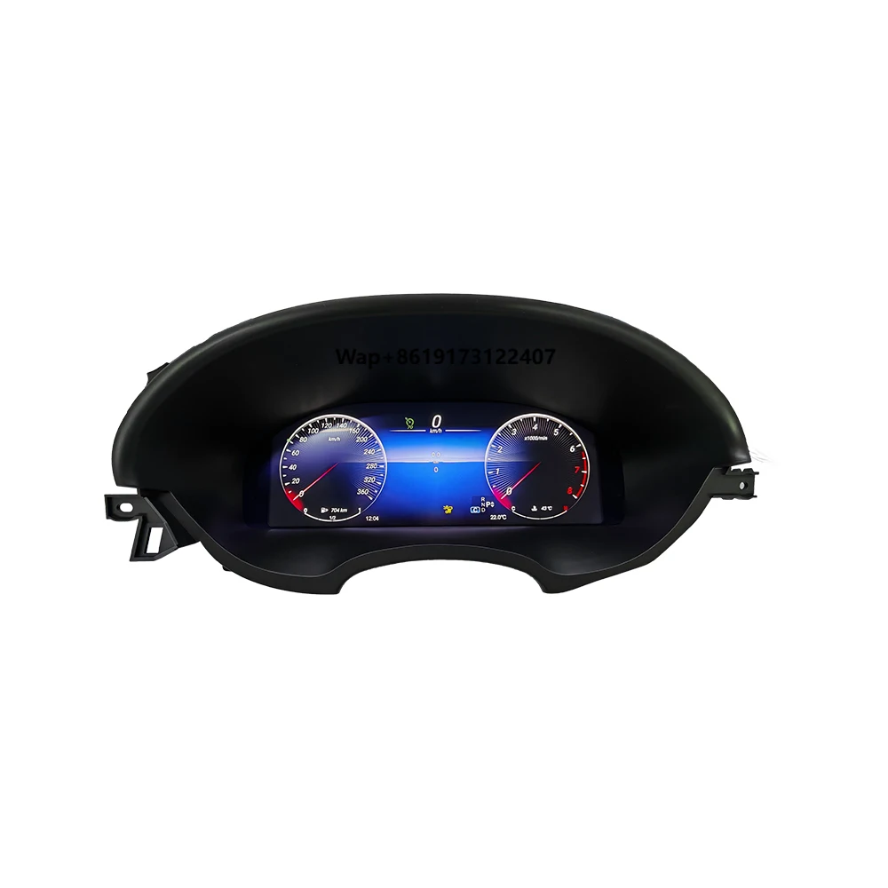 Foforfor LCD Dashboard for  CLS 2012-2017 LCD Instrument Panel LCD Odometer Virtual Digital Cluster Cockpit