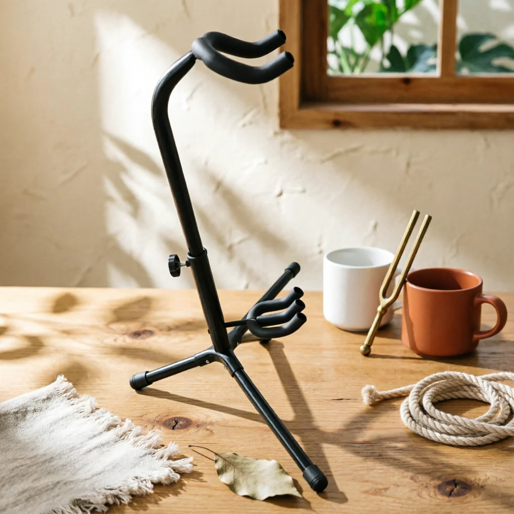 5-pieces-adjustable-instrument-stand-foldable-metal-instrument-rack-space-saving-heavy-duty-for-home