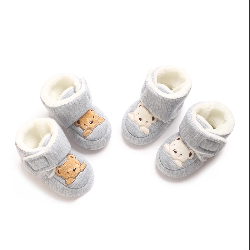 أحذية مريحة برسوم كرتونية لطيفة، مناسبة للأولاد الصغار، ناعمة ودافئة مع أحذية صوفية، مناسبة للمشي الداخلي والخريف والفوز