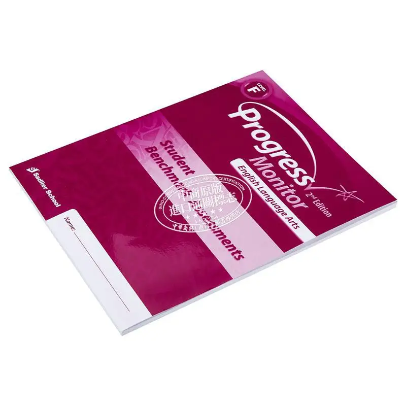 التقدم فنون اللغة الإنجليزية ELA 2022 مراقبة التقدم المستوى F Sadlier Sadlier 9781421719467 كتاب #3