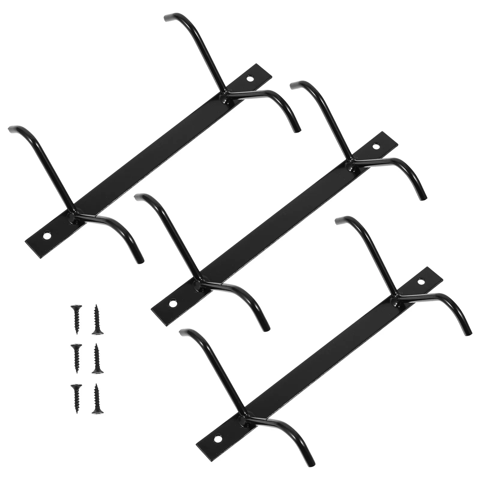 Iron Mug Hooks Kitchen Hanging Hook Under Cabinet Cup Holders Coffee Cup Drying Rack Kitchenware Storage Solutions