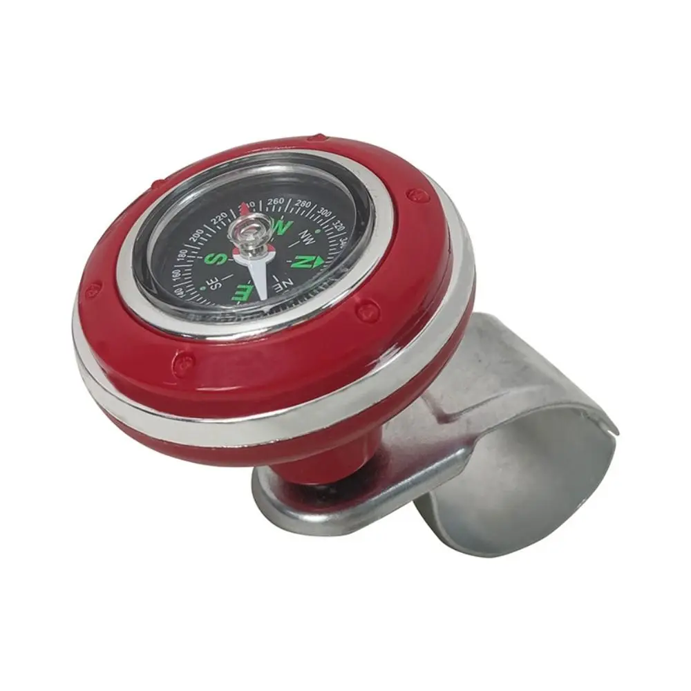 Portable Car Control Car Steering Wheel Knob Car Accessories Compass Handle Ball Booster ABS 360-degree Spinner Knob