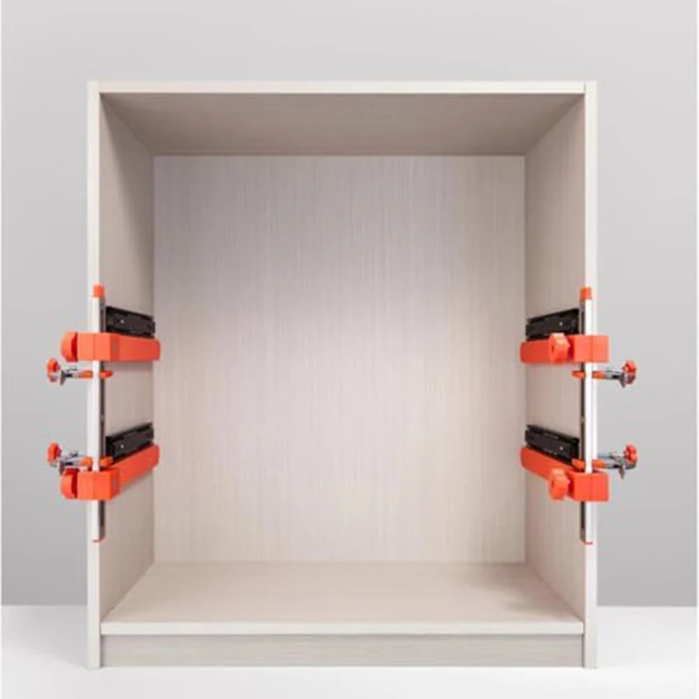 Adjustable Drawer Slide Clamp with Magnetic Arm and Wrench Dual Scale Markings for Damage and Precise Drawer Slide Setup