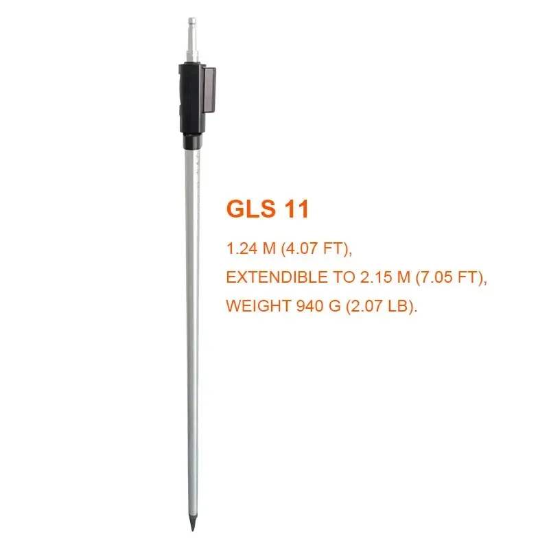 

【From China】Good Quality News Prism pole gls11 Survey Aluminium Telescopic 2.15m Pole With Bubble For Total Station