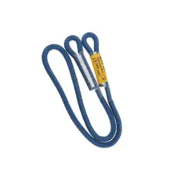 Arborist 등반 동굴 탐험용 22KN 8mm Prusic 로프 Ziplining 100cm 파란색