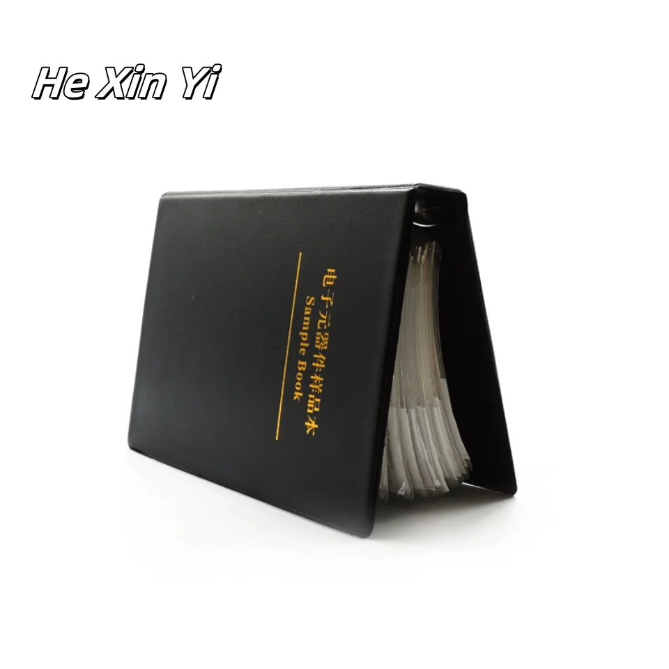 Kit resistenza 1210 2010 2512 5% JR-07 Kit assortimento resistore libro SMD 170 valori 0R-10M Libro campioni