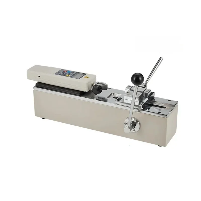 500N/1000N Horizontal Harness Terminal Pull Tester Manual Tensile Testing Machine Digital Display Force Gauge Test Bench