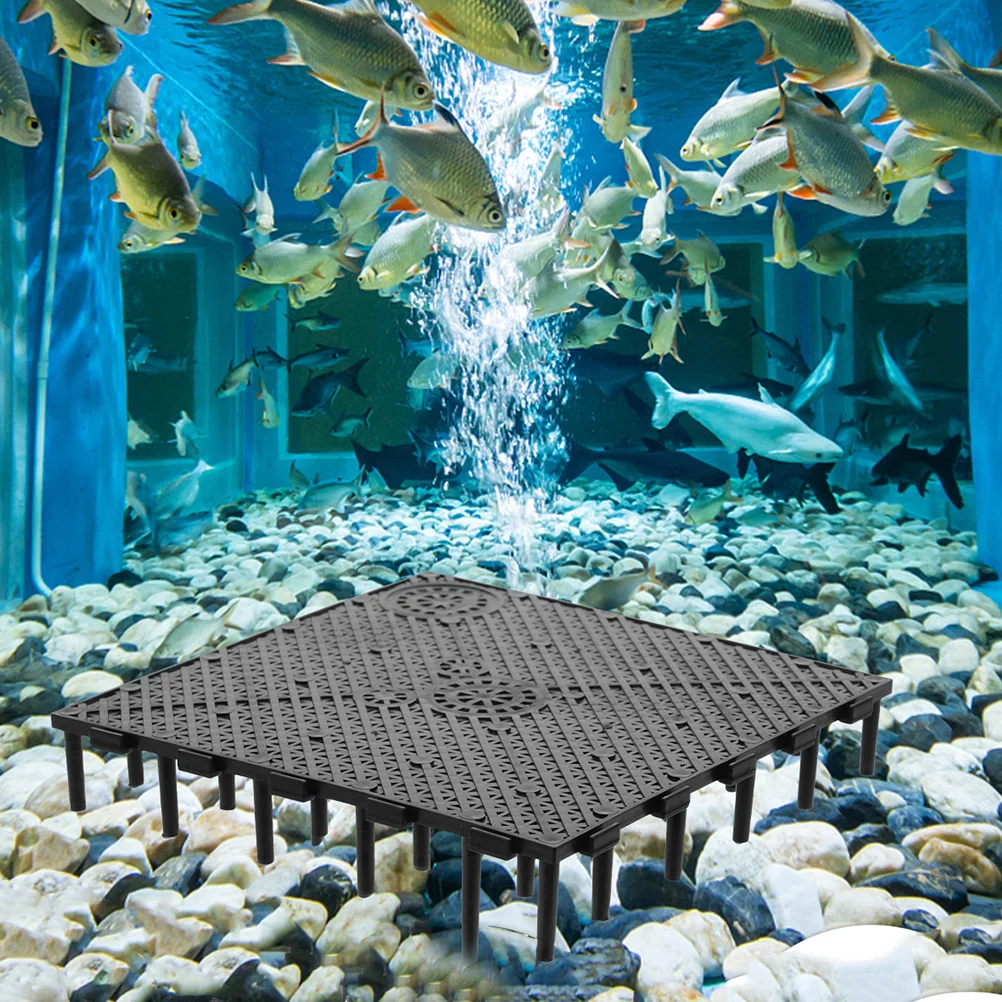 

5Pcs Fish Tank Bottom Filter Plates Ventilated Divider Boards Aquarium Breeding Grid Tray Filter Accessories Aquarium Divider