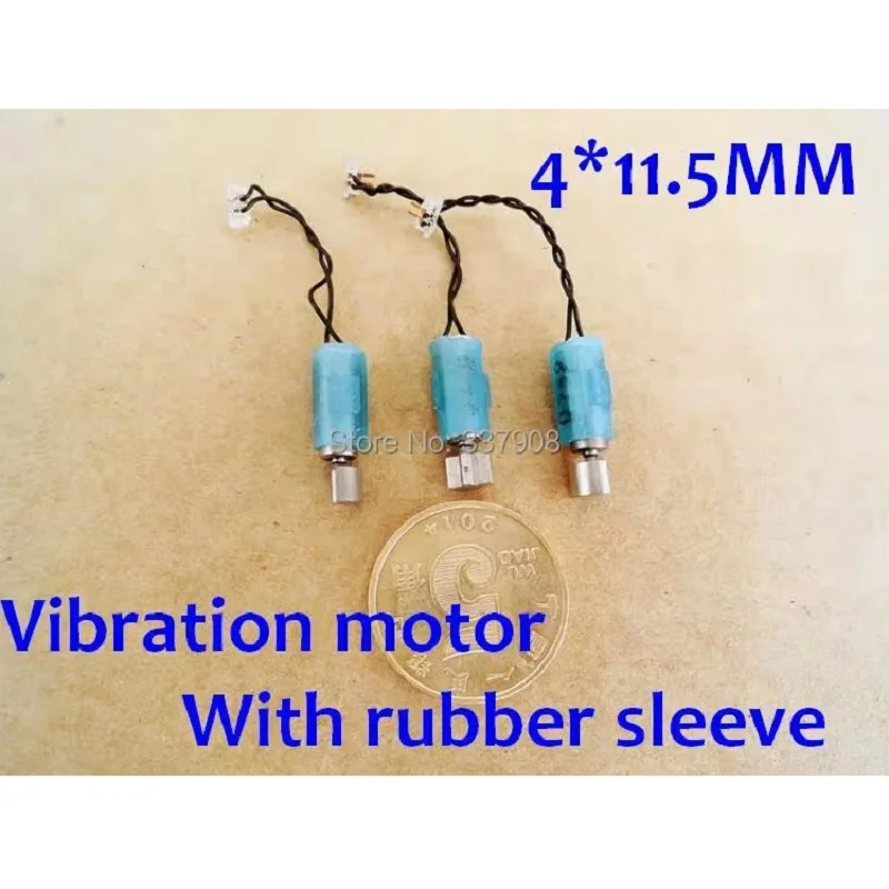 

100PCS 4*11.5mm Coreless Vibration Motor With Bigger Head / Eccentric wheel