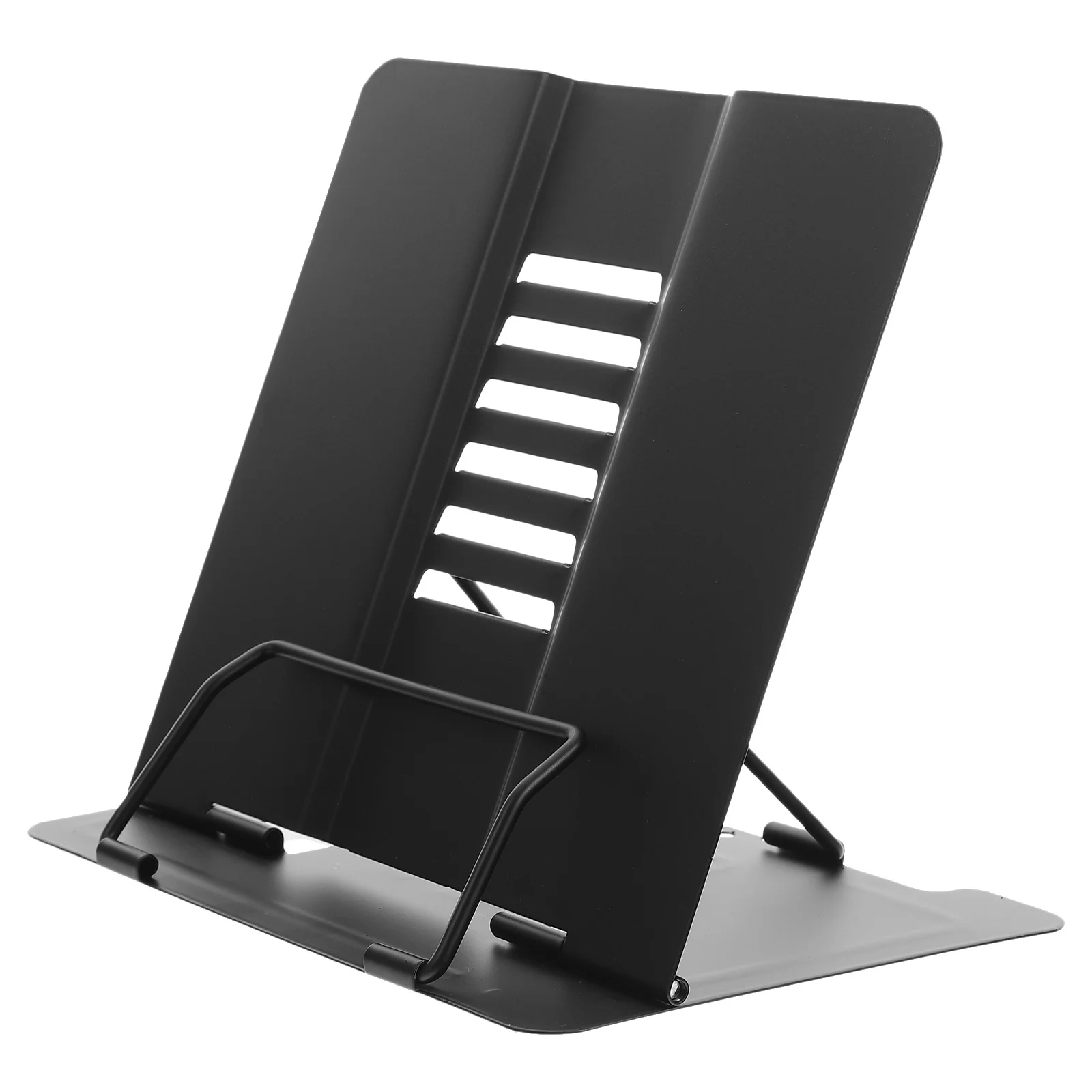 

Reading Stand Book Holder for Desk Bookstand Desktop Stands Readbook Black Rest