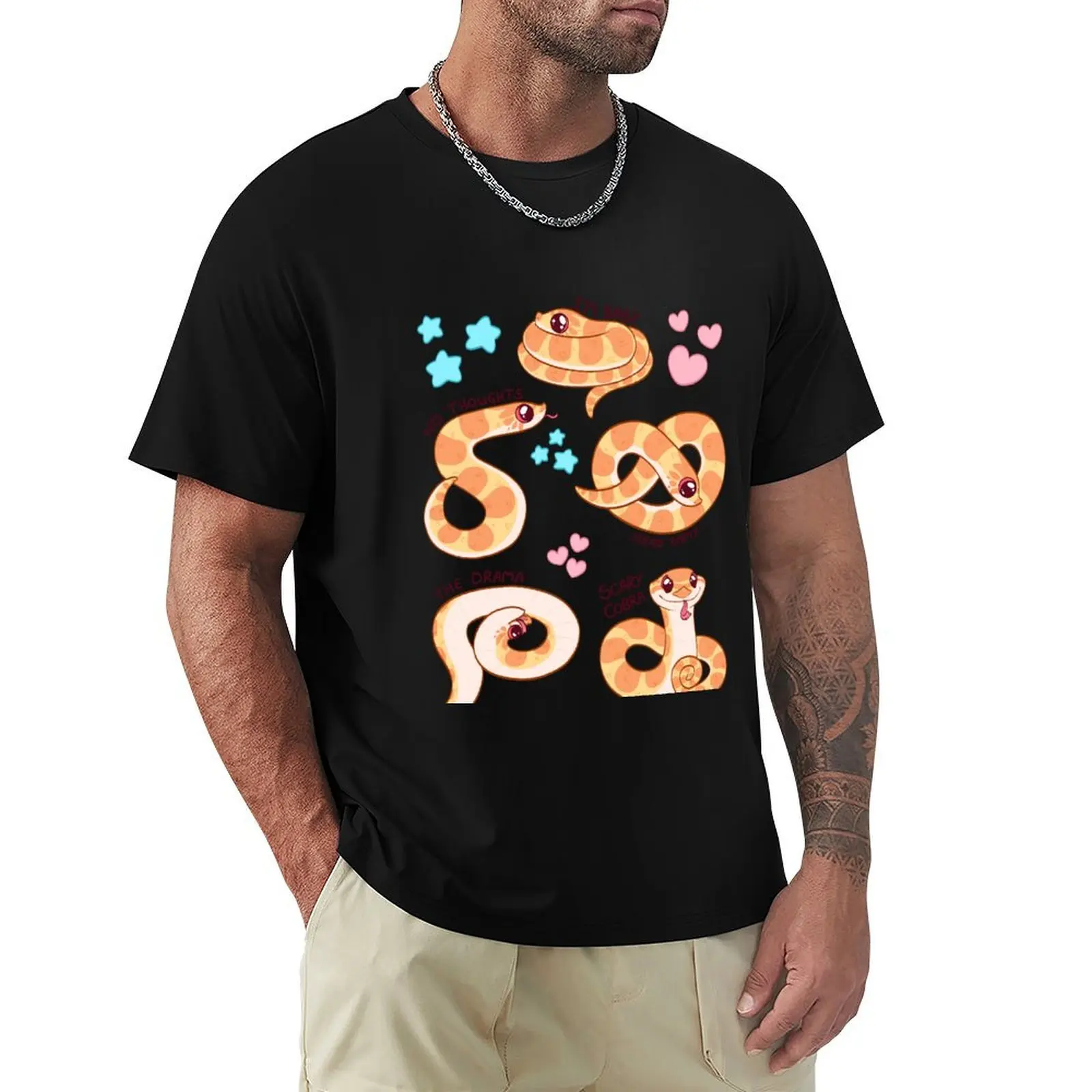 Albino hissy hoggies T-Shirt Trendy Pattern T-Shirt for Men