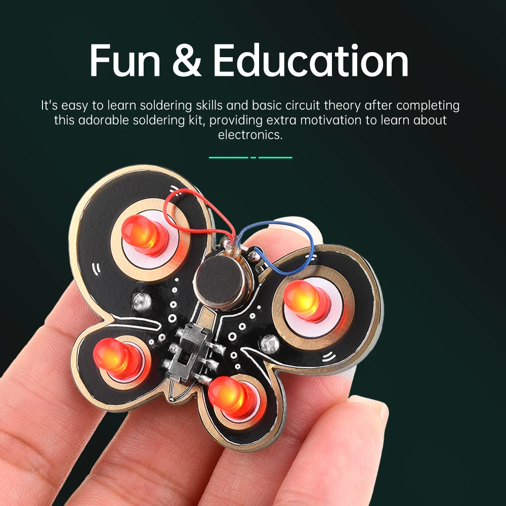 Ladybird Soldering Electronics DIY Kit LED Light Tube Module Suitable for DIY Enthusiasts and Soldering Instruction Etc.