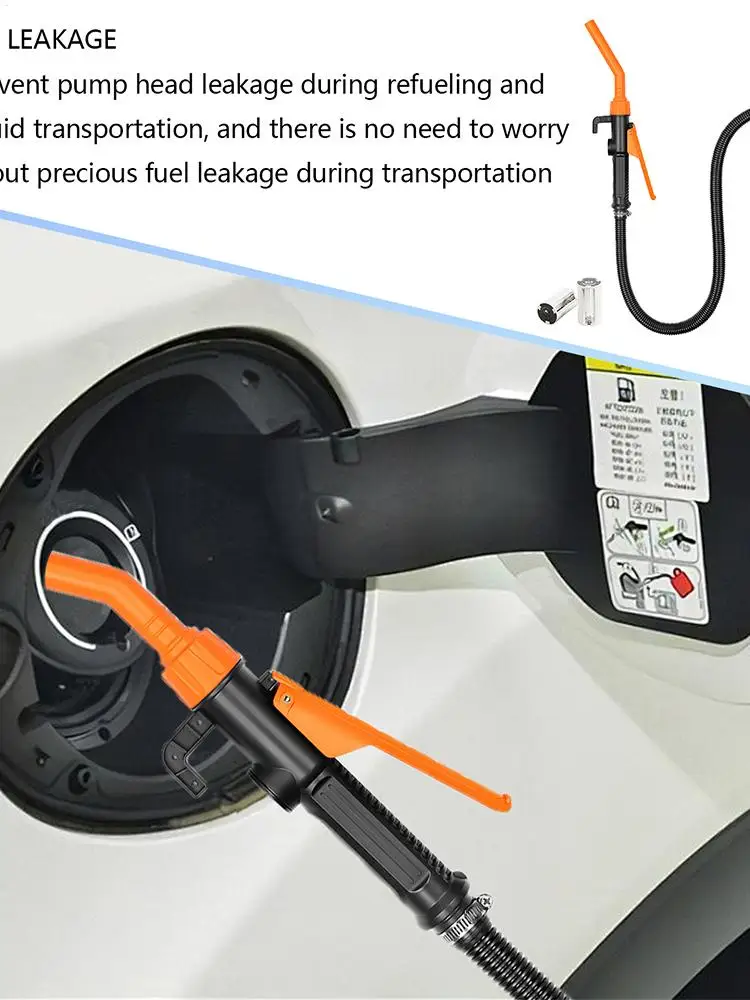 Electric Oil Pump Siphon Liquid Transfer Pump Handheld Pump Battery Operated Water Gas Tools Portable Car Siphon Petrol Fuel view 2