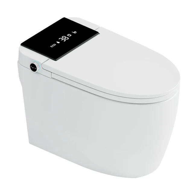 Wholesale Self Cleaning Sensor Automatic Flush Remote Control Heated Smart Intelligent Toilet With Warm Seat