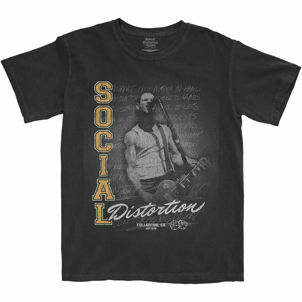 Social Distortion Athletics Official T Shirt Mens