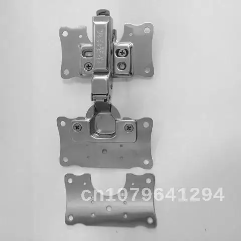 Hinges for Cabinet Drawer Furniture Window Door Plate Repair Foldable Table Stainless Steel Panel Installer