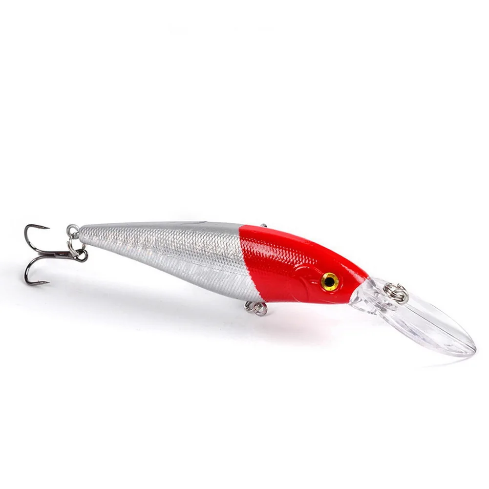 Minnow Lure 115mm 10.5g With Treble Hook 10 Colors Swimbait Lures Floating Crankbaits Fishing Lure For Bass Walleye Carp Tackle