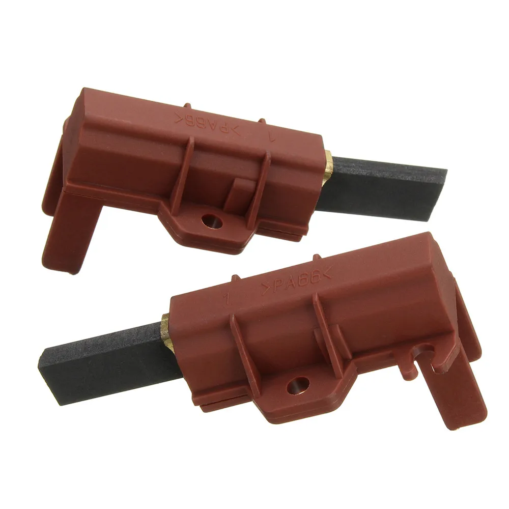 2pcs Washing Machine Motor Carbon Brush And Holder Brushes Coal Electric Motors For Samsung Ariston Indesit Welling