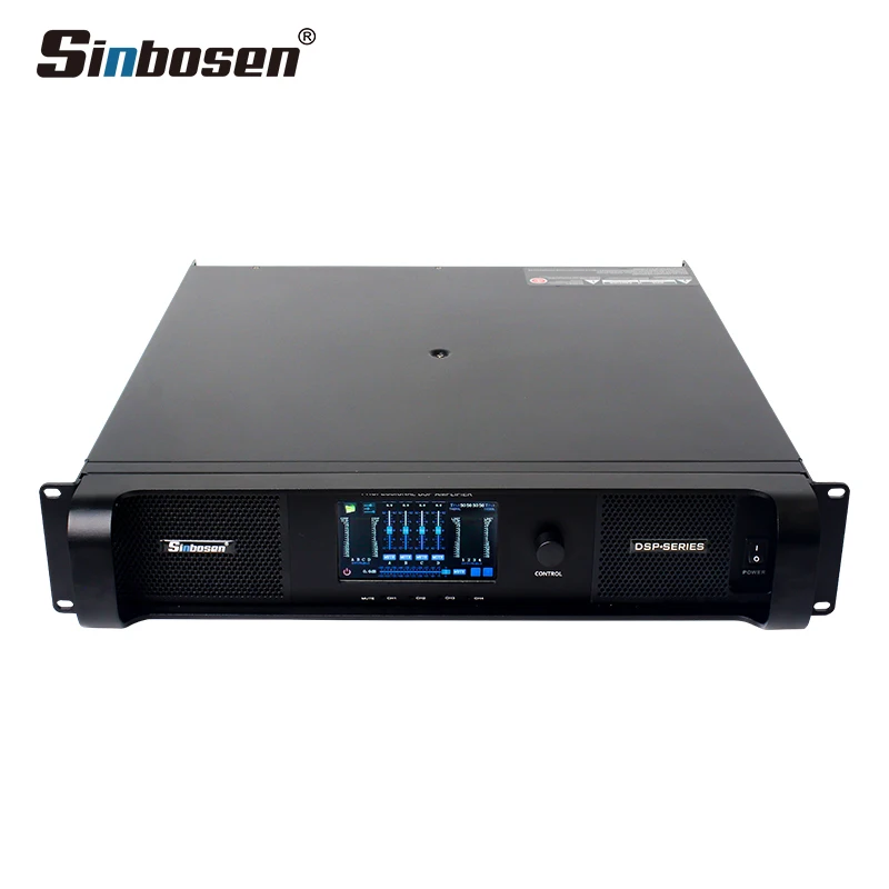 DSP22000Q Power Amplifier Class Td 4 Channel Dsp Dsp Subwoofer Amp 2500w