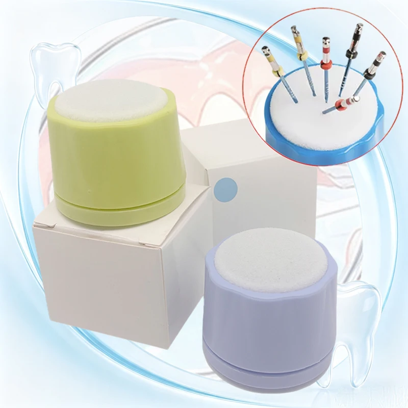 Autoclavable Silicone Base Root Canal File Stand Instruments Organization Cleaning