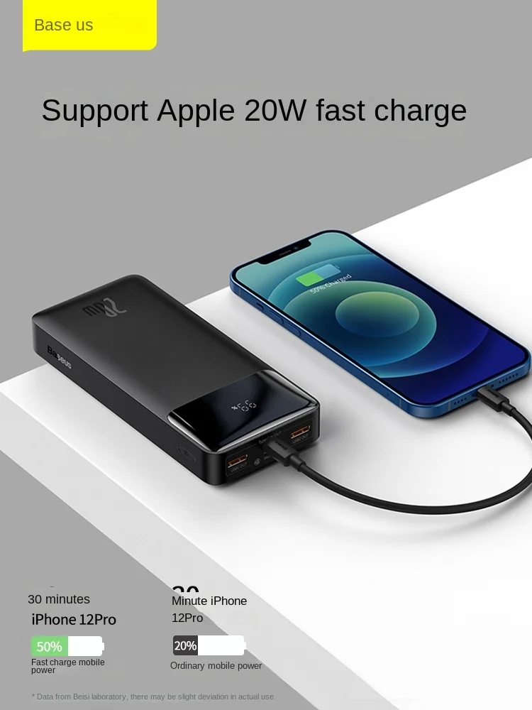 Power bank 30000mAh large capacity PD fast charging fast charging