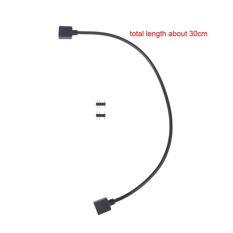 5V 3 Pin 12V 4pin ARGB Splitter Connector Extension Cable For PC Computer Fan Motherboard AURA RGB LED Strip Light