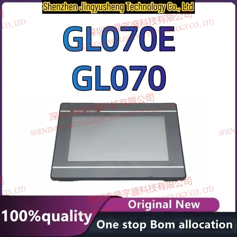 New Original GL070 GL070E HMI Touch Screen 7 Inch 800x480 Ethernet 1 USB Host Human Machine Interface Upgrade MT4434TE MT4434T