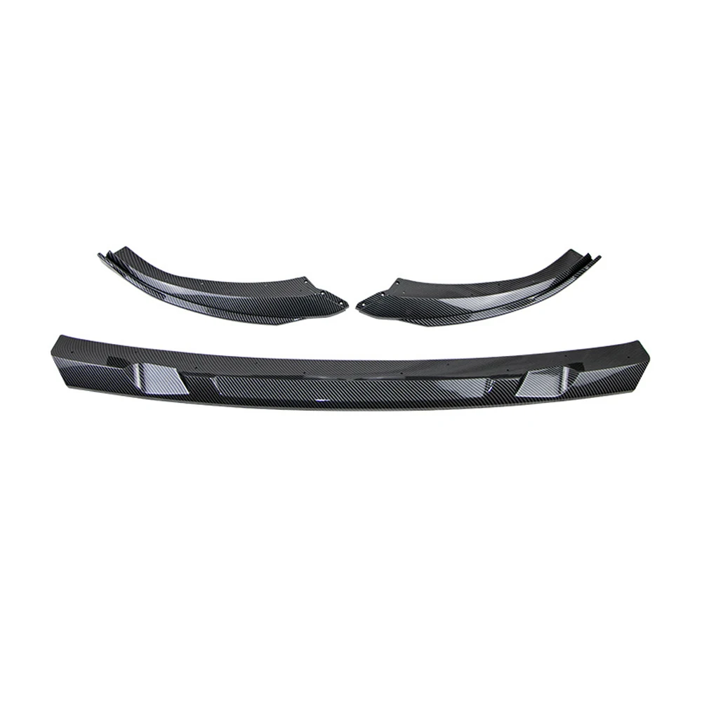 Car Front Bumper Lip Spoiler Diffuser Splitters Body Kit Aprons Cover Guard Trim For Kia EV6 GT GT-line 2021 2022 2023