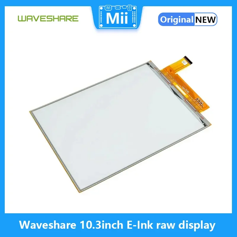 Waveshare 10.3 นิ้ว E-Ink raw display, พอร์ตขนาน, ไม่มี PCB, ความละเอียด 1872*1404, รองรับการรีเฟรชบางส่วน