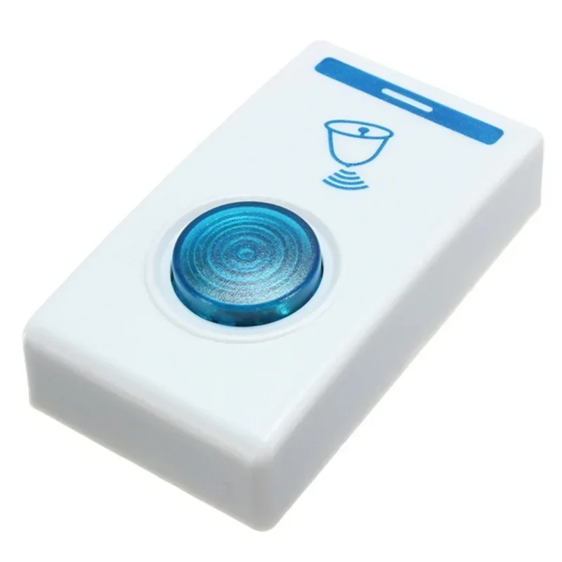 Wireless Doorbell LED 2 Button 3 Receiver Battery Powered 32 Tune Songs Ring Remote Control Home Security 100M Door Bell Doors ﻿
