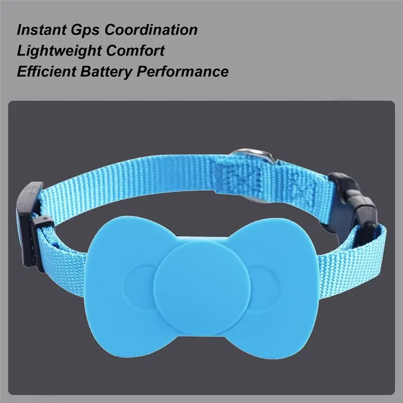مقاوم للماء الحيوانات الأليفة GPS تحديد المواقع طوق الذكية GPS طوق الحيوانات الأليفة المقتفي لنظام IOS أندرويد محدد موقع الحيوانات الأليفة