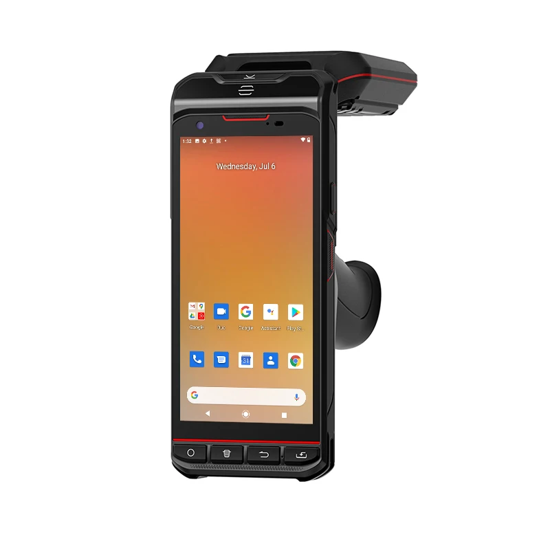 

5.5-inch UHF RFID Tag Reader Android 13 2D Barcode Scanner PDA Warehouse Inventory Manager Waterproof Handheld Terminal