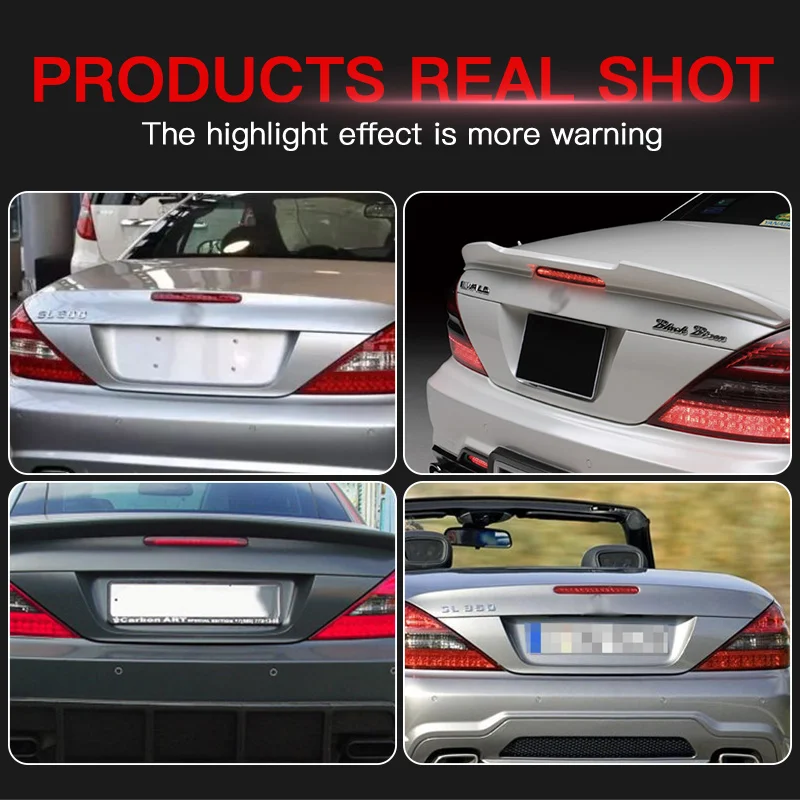 OEM: A2308200056 For Mercedes Benz SL-Klasse R230 2001-2012 LED Third 3RD Brake Light Rear High Mount Stop Lamp