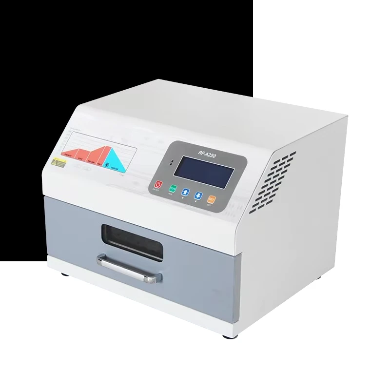 Drawer Toaster Oven Reflow Soldering Equipment High Power Low-cost Reflow Soldering Oven IC Heating
