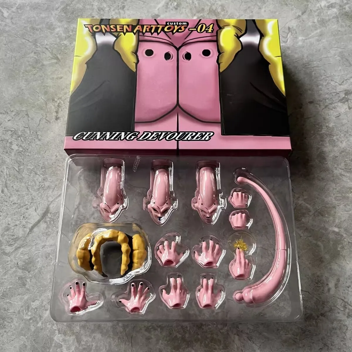 Dragon Ball Shf Tonsenarttoys Teenent Malevolence Majin Buu Boo Kid Tonsen Arttoys Anime Action Figures Model Collector Toys