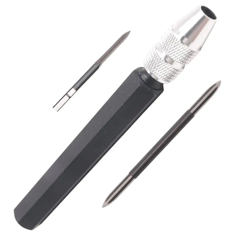 AT19-1Set SC1300+BD5010+ BT8001 Adjustable Triangular Burr Scrapers Deburring Trimming Tool Trimming Blade